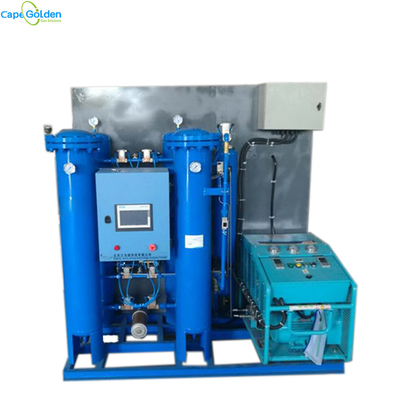4 wieże PSA Maszyna tlenowa Przemysłowy generator tlenu 5Nm3 / H do akwakultury