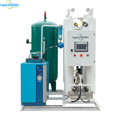 Medyczna maszyna do wytwarzania gazu tlenowego PSA 3Nm3 / H do 200Nm3 / H Czystość 93%
