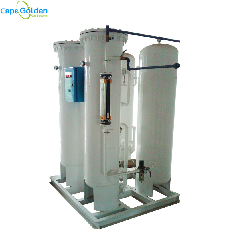 Generator tlenu o wysokiej czystości 20Nm3 / H Instalacja tlenowa gazu medycznego 90 ~ 99%