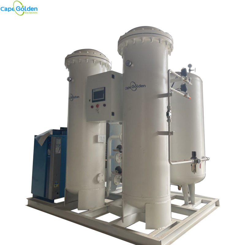 Szpitalny generator tlenu o wysokiej czystości 20Nm3 / H 100 lpm 250 lpm Instalacja tlenowa