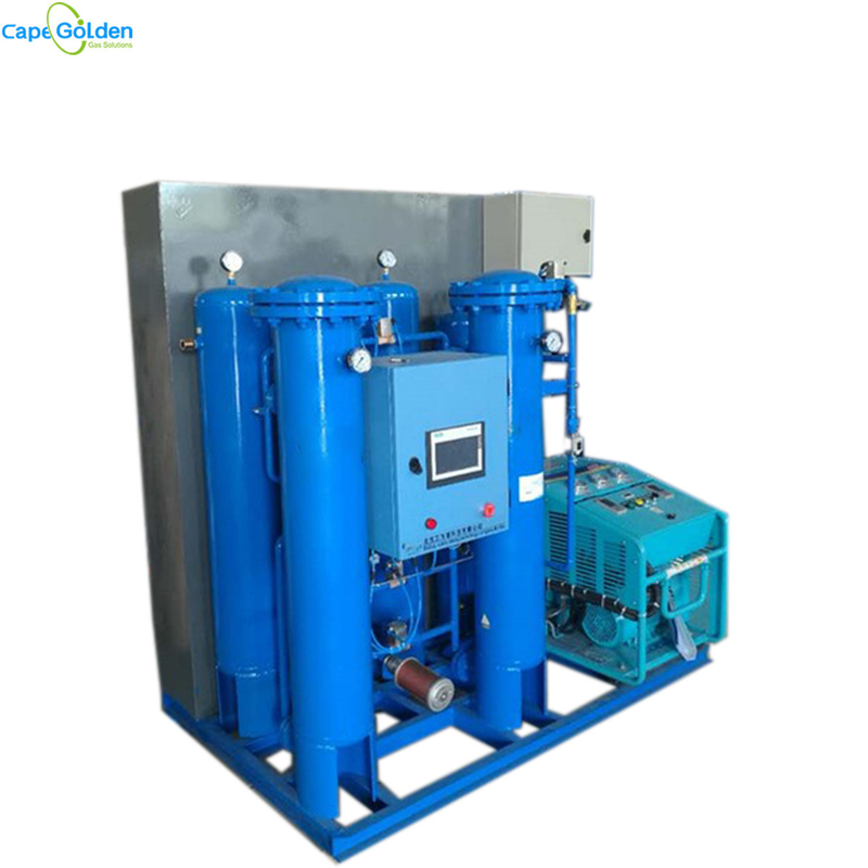 4 wieże PSA Maszyna tlenowa Przemysłowy generator tlenu 5Nm3 / H do akwakultury