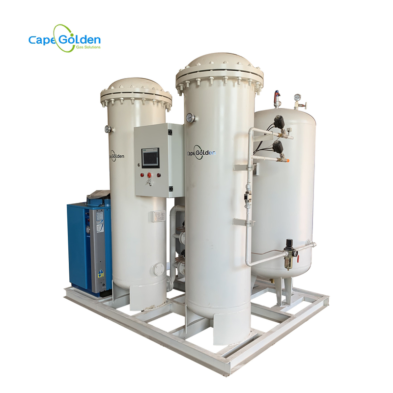 -60ºC ~ -45º Generator azotu PSA 8bar System Psa Produkcja azotu 95%-99,9995% 1-1000m3/H