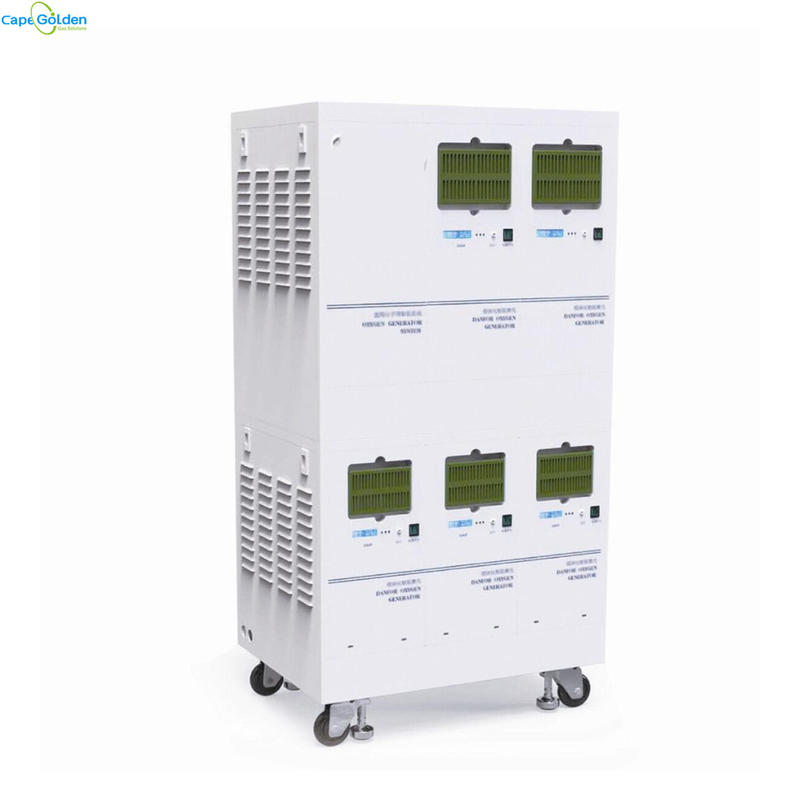 Koncentrator tlenu medycznego 4 ~ 7bar 10 litrów 220v dla małej kliniki szpitalnej