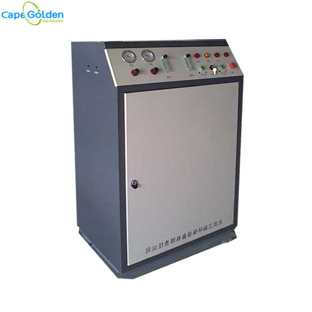 Azotowa maszyna do napełniania opon 95% -99,9% azotowy system napełniania opon